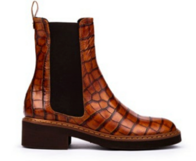 CUOIO CROC CHELSEA BOOT